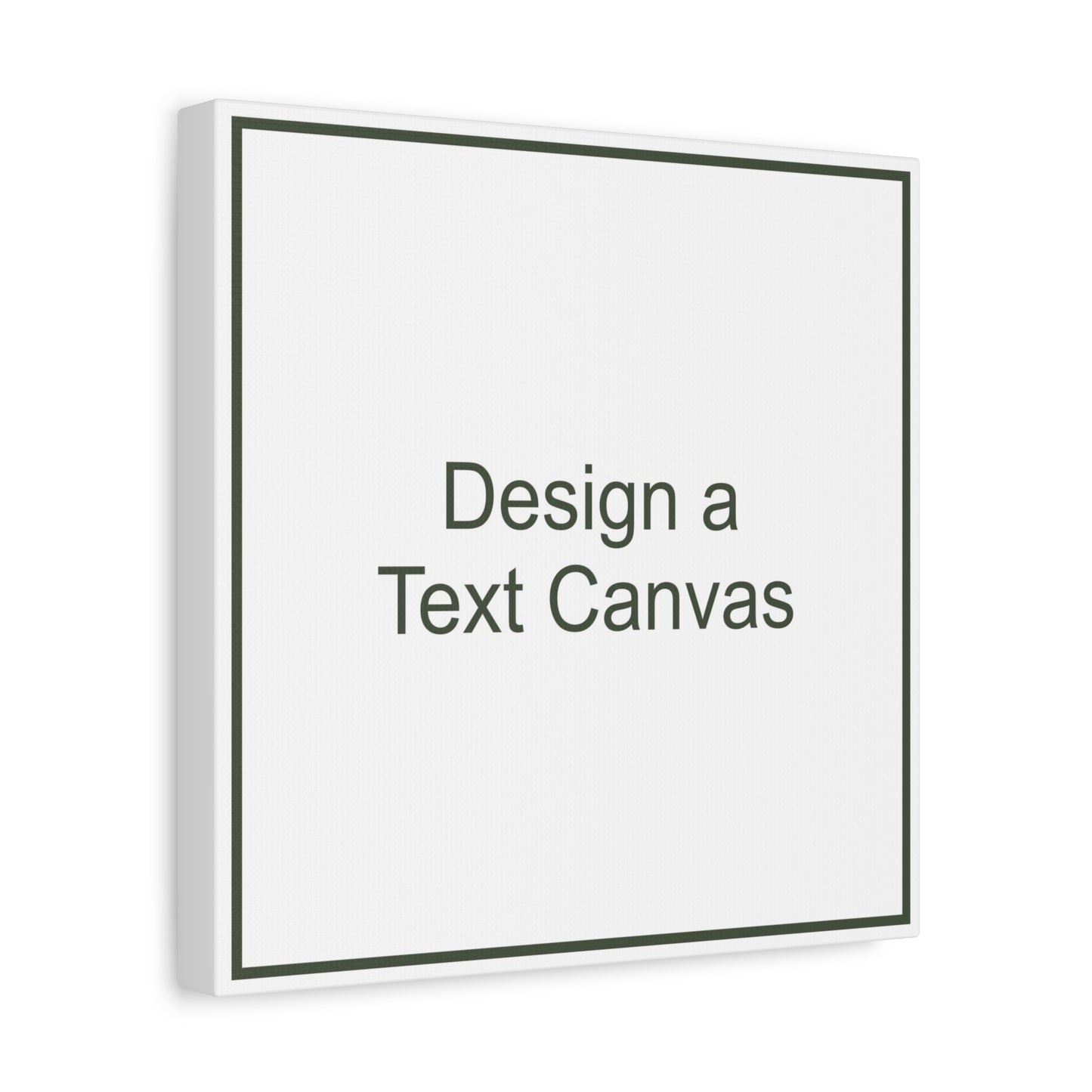 Square Text Canvas