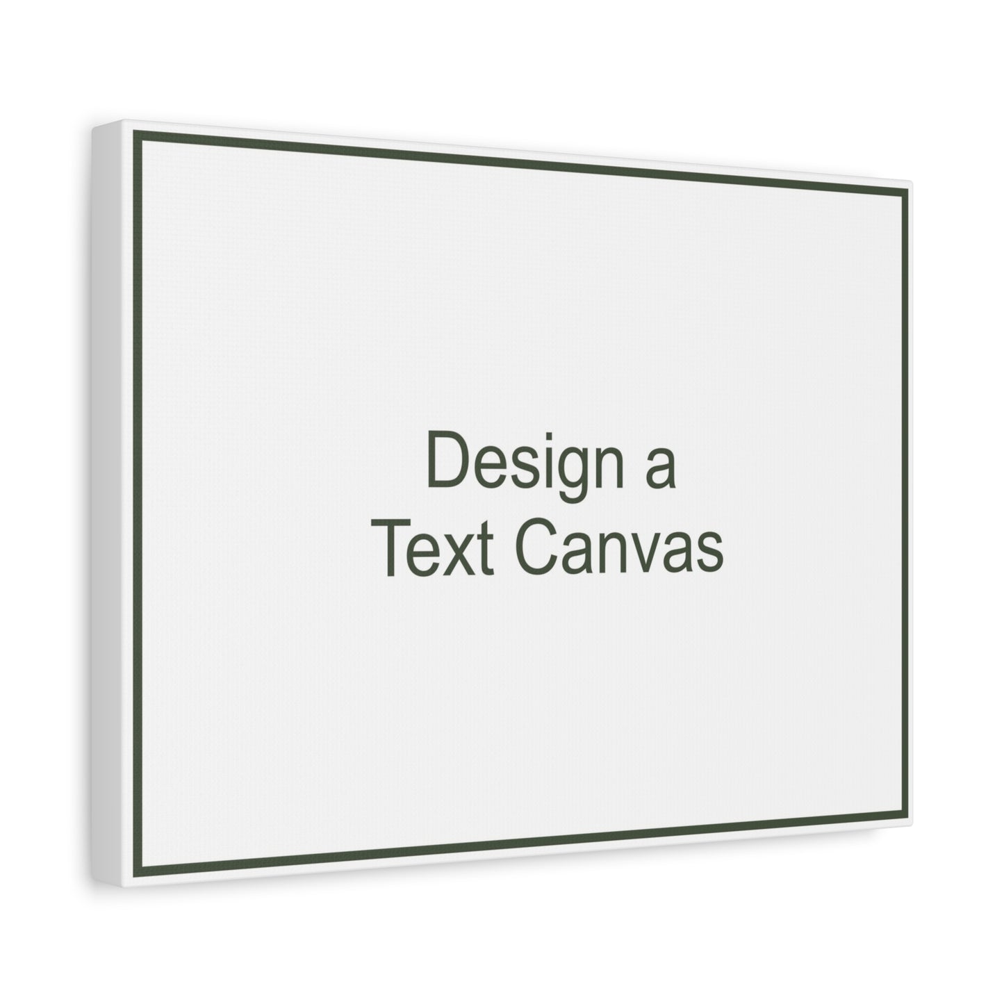 Landscape Text Canvas