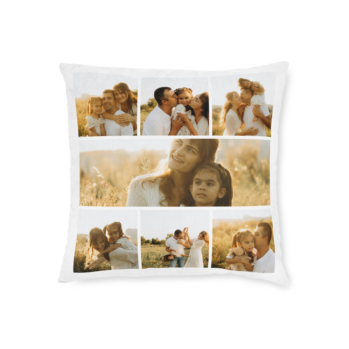 7 Photo Collage Cushion