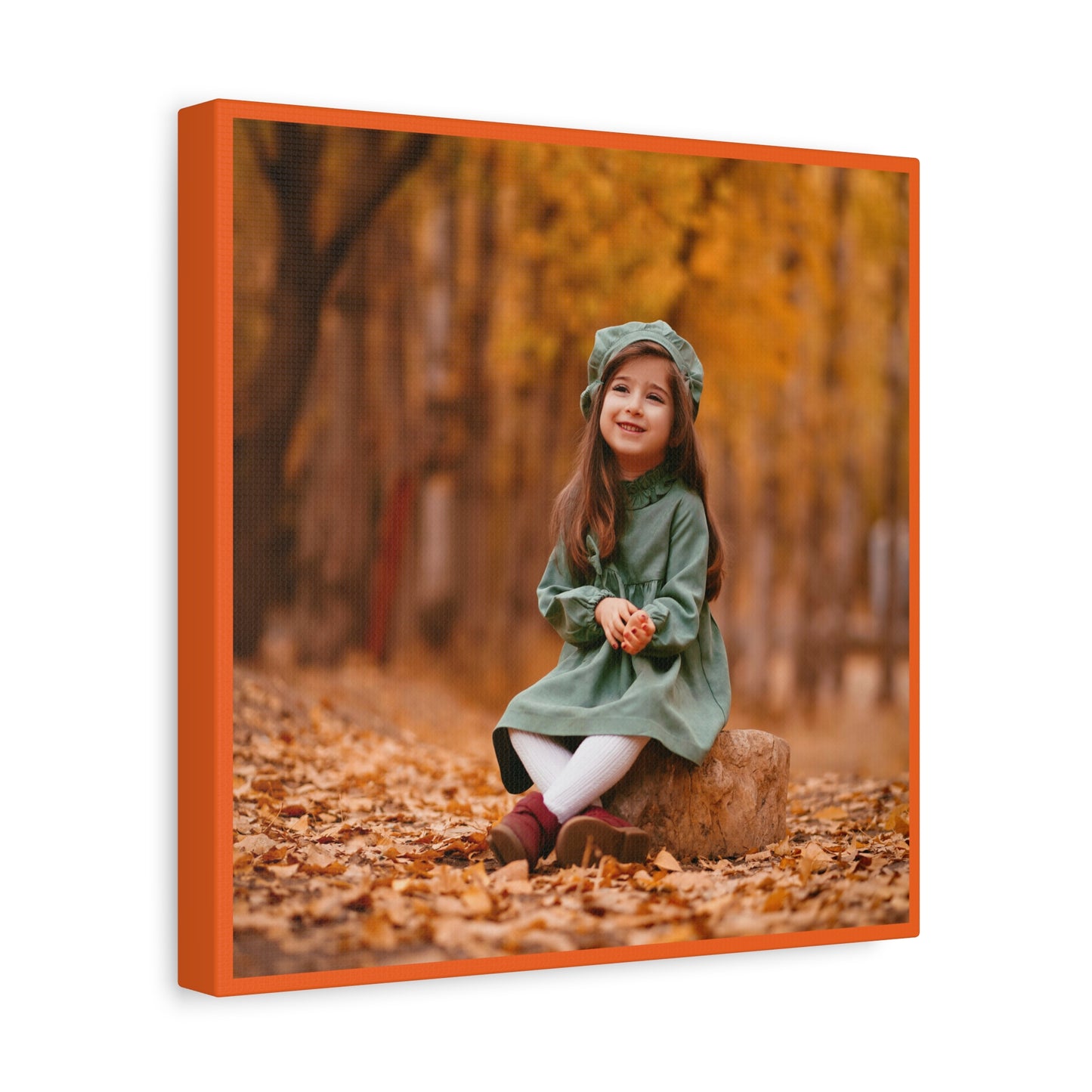 Single Photo Canvas - Orage - Canvas Print - Photo Upload - Multiple Sizes - PicCanvas