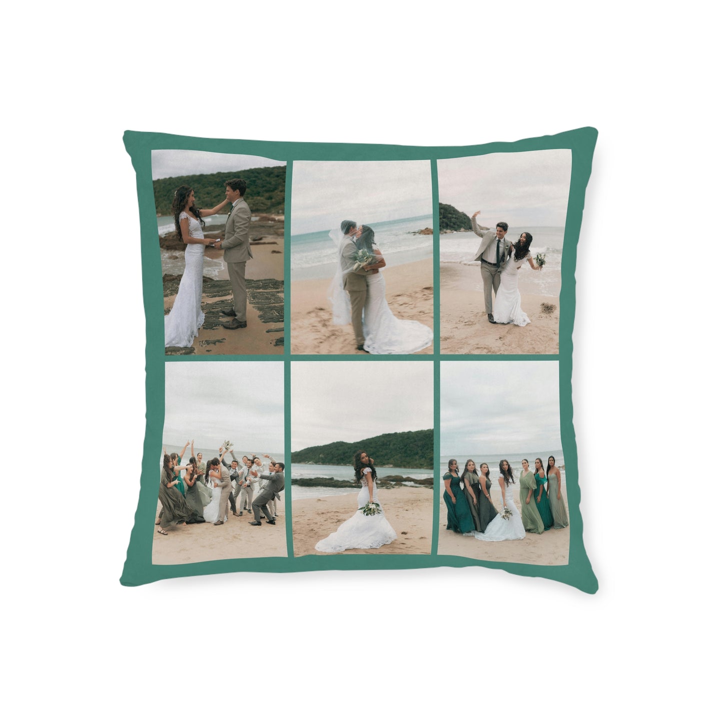 6 Photo Collage Cushion