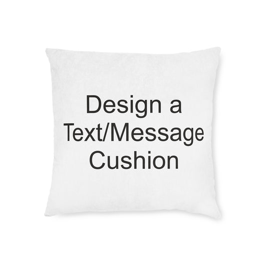 Linen Cushion Add Text