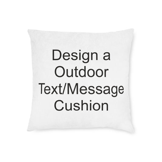 Outdoor Cushion Add Text