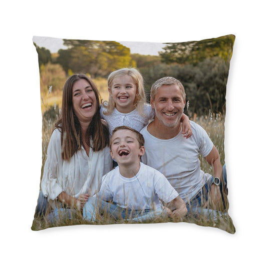 Photo Cushion - Canvas - 12"x12" - Personalised -  Photo Upload - PicCanvas