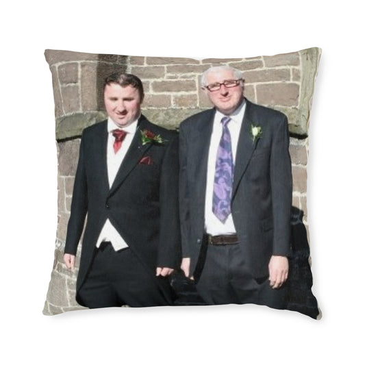 Photo Cushion - Suede - 22"x22" - Personalised -  Photo Upload - PicCanvas