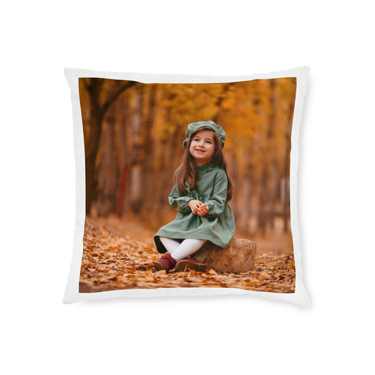Photo Cushon - 16"x16" - Linen - Personalised - Photo Upload - PicCanvas