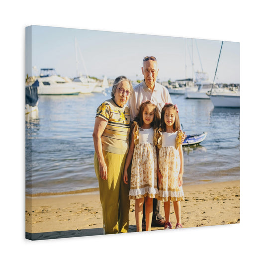 Single Photo Canvas - 20"x16" - 16"x20" -  Canvas Print - Photo Upload- PicCanvas